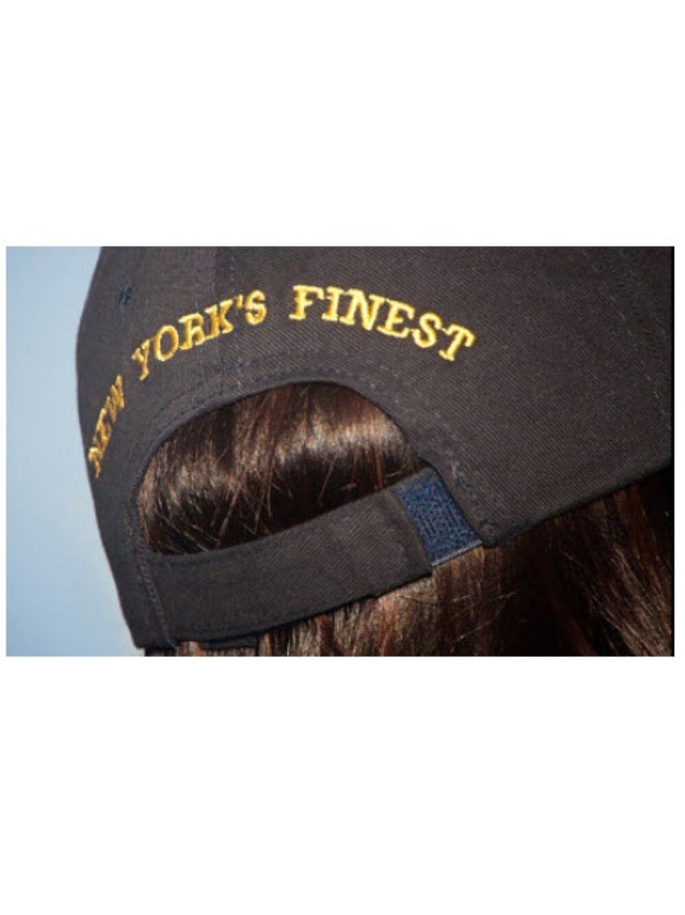 Navy NYPD Shield Hat baseball cap unisex NWT - Picture 8 of 8